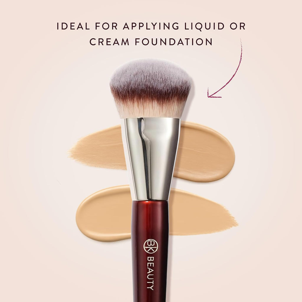101 Contoured Foundation Brush for Liquid & Cream Makeup