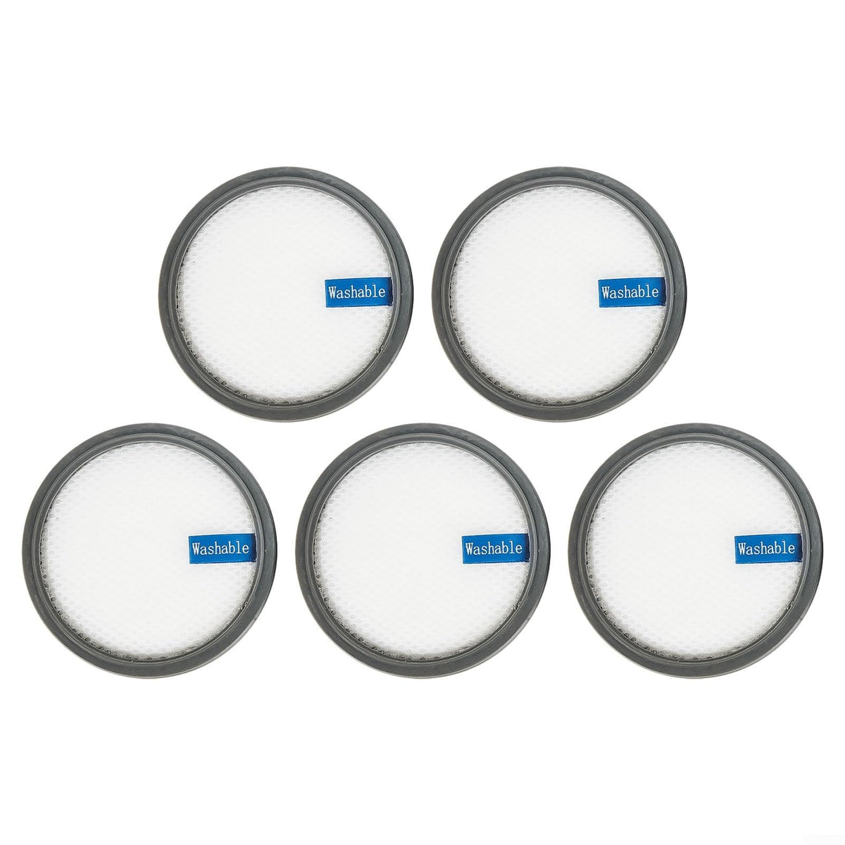 Filter Washable Filter Replacement For PRETTYCARE W200 W300 W400 Vacuum Cleaner(5pcs)