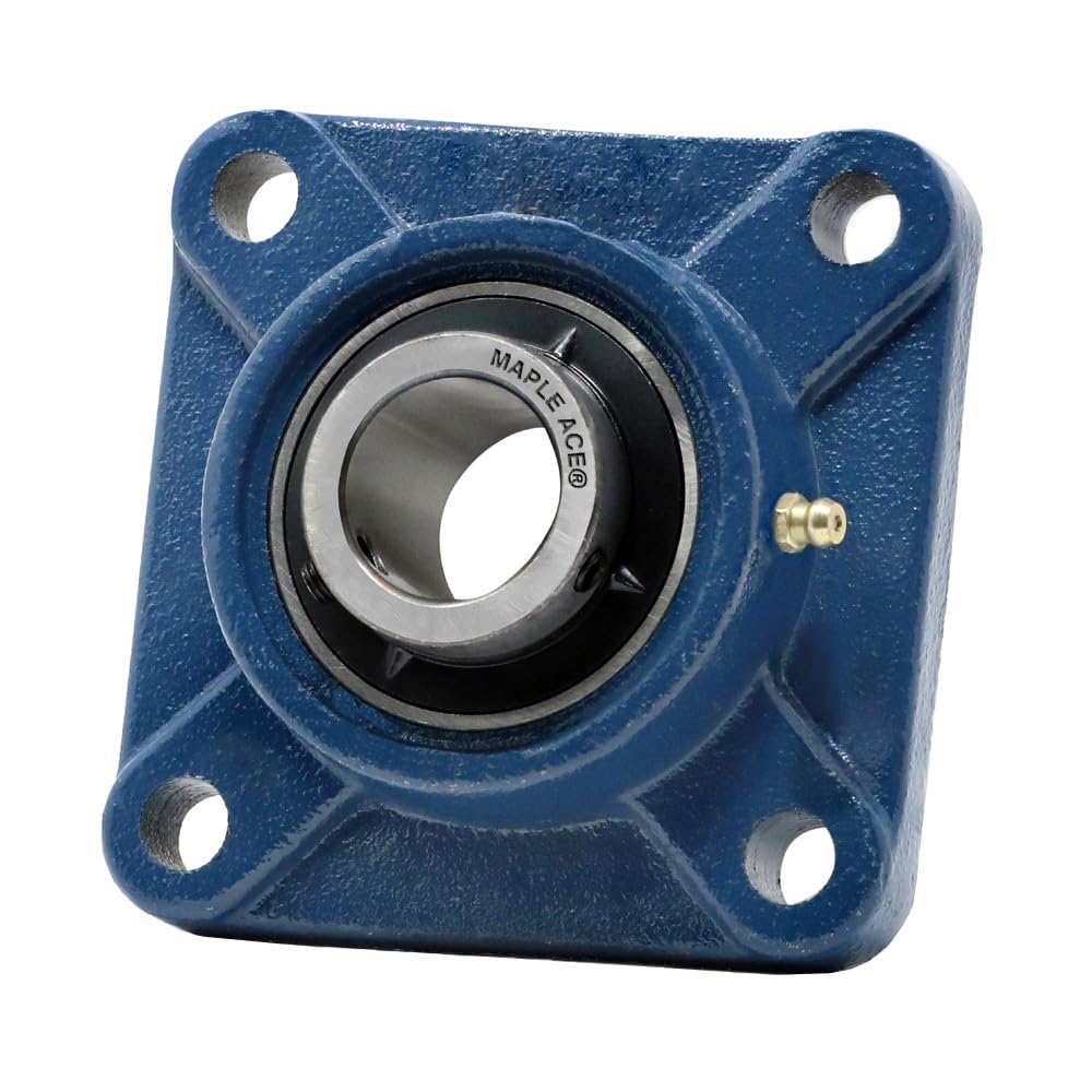 MAPLE ACE UCF210 Square Flange Bearing 50mm Bore Self-Aligning (Qty 1)