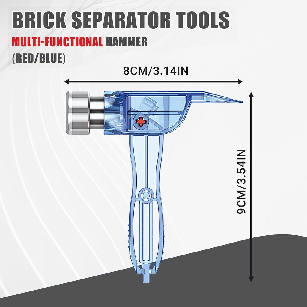 Brick Separator Tool with Pin Remover,5-in-1 Building Block Disassembly Hammer for MOC Sets, Multi-Functional