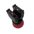 CSI Emergency Stop: 22mm Red Mushroom Head Push Pull UL Listed with 2 NO and NC Contact Blocks