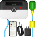 WiFi Sump Pump Alarm, High/Low Water Level Alarm, Strobe Light | Free App Alerts, Built-in Backup Battery, IP65