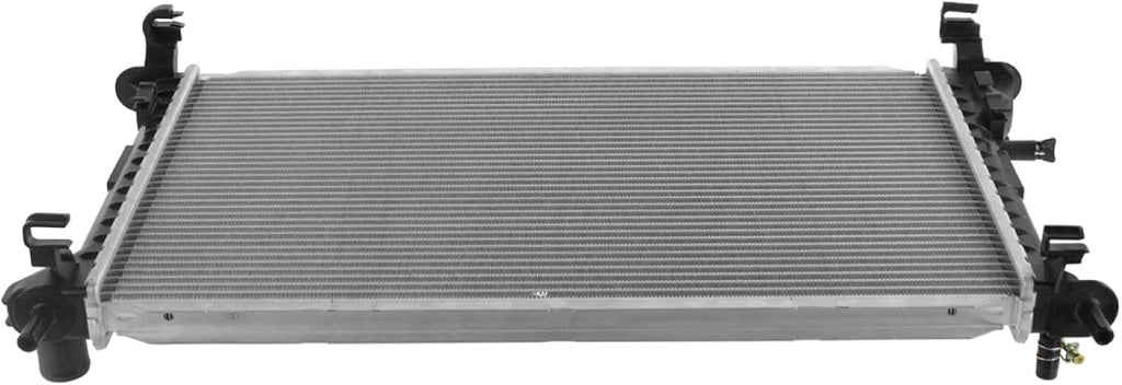 TRQ Radiator Assembly Aluminum Core Plastic Tank 1 Row Cross Flow
