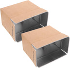 Insulated Shipping Boxes with Aluminum Foil Liner 2pcs Portable
