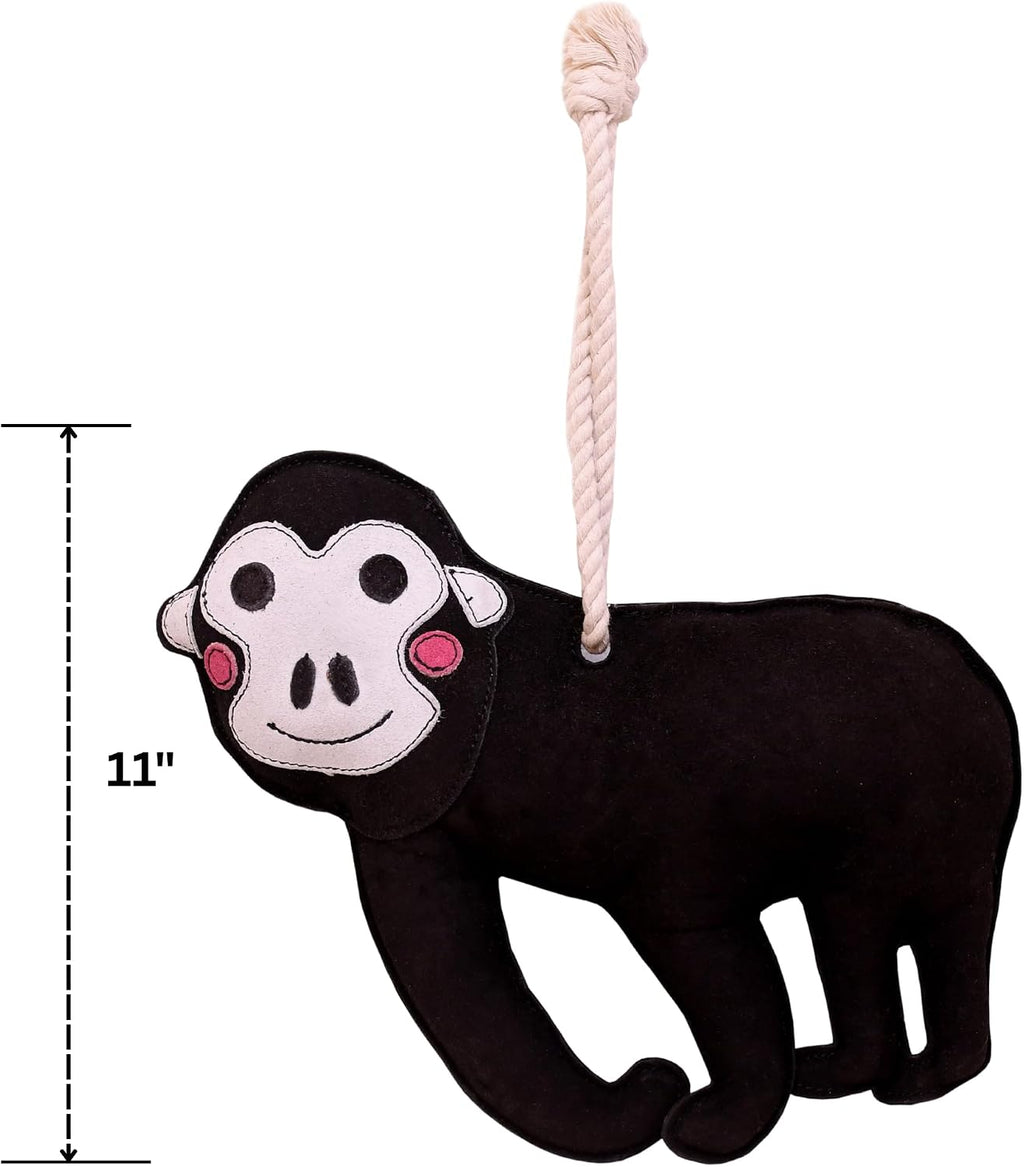 StallBuddy Horse Stall Toy, Enrichment Toy for Boredom Relief, Genuine Suede Leather Hanging Horse Toy T1