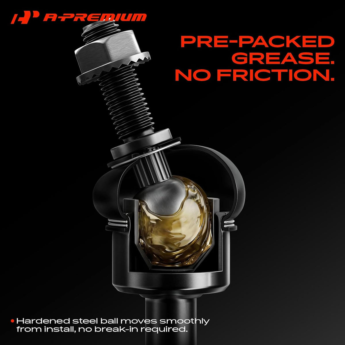 A-Premium Front Sway Bar Link Stabilizer Bar Link, Compatible with Hyundai