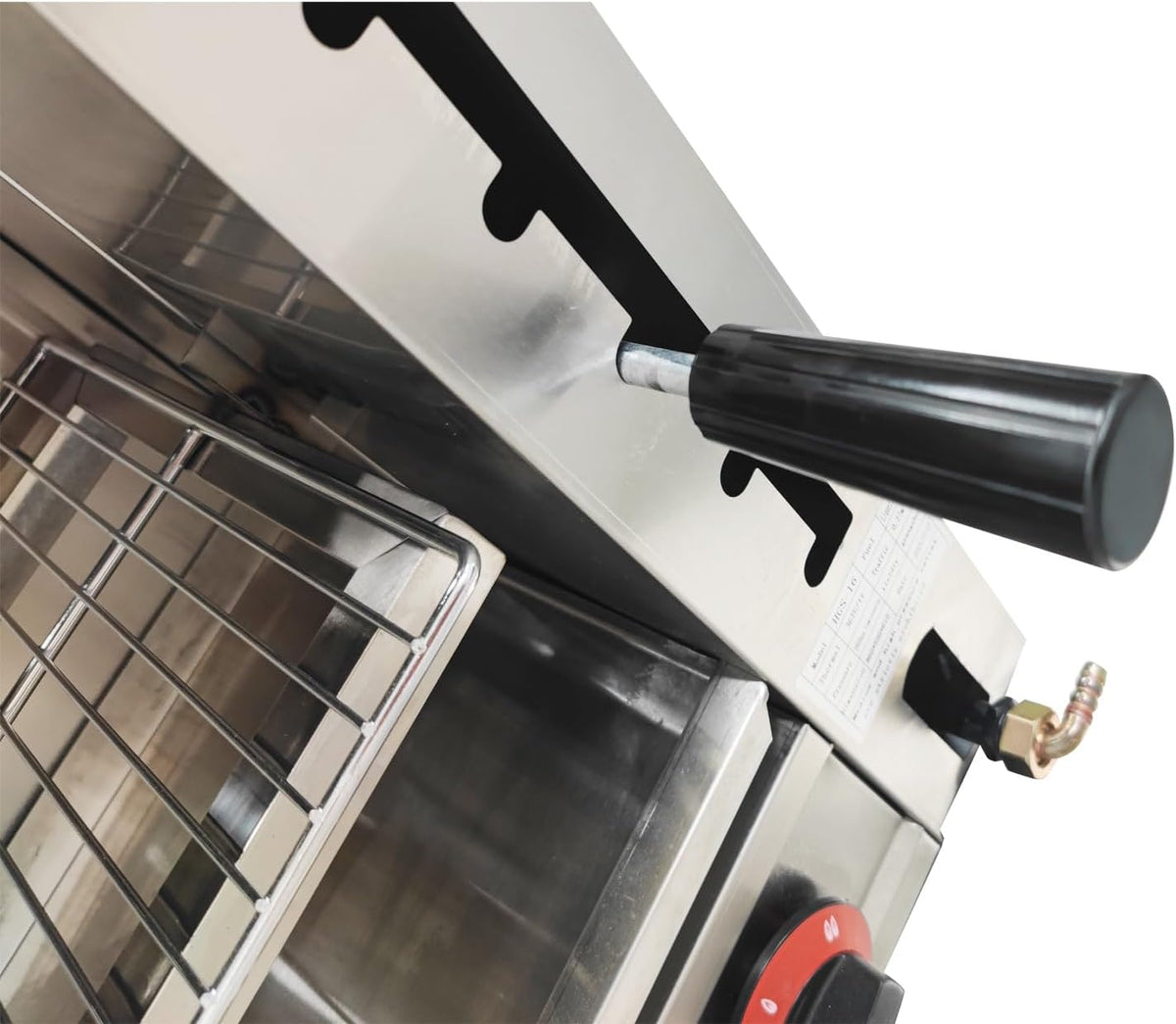 Commercial Chicken Roaster Machine Cheese Melter Machine LPG Stainless Steel Countertop Salamander Broiler for