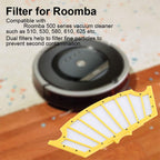 Fdit Replacement Vacuum Filters 6 Pack, Dual Layer 14 x 6 cm