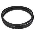 uxcell 3pcs A25 Wrapped Rubber Belt, A-Section V Belt 26.8" Outside Circumference x 0.51" Width x 0.32" Thick, Industrial Power Transmission Belt
