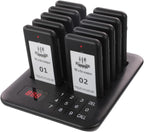 Restaurant Pager System, 10 Buzzers, Pagers for Food Truck
