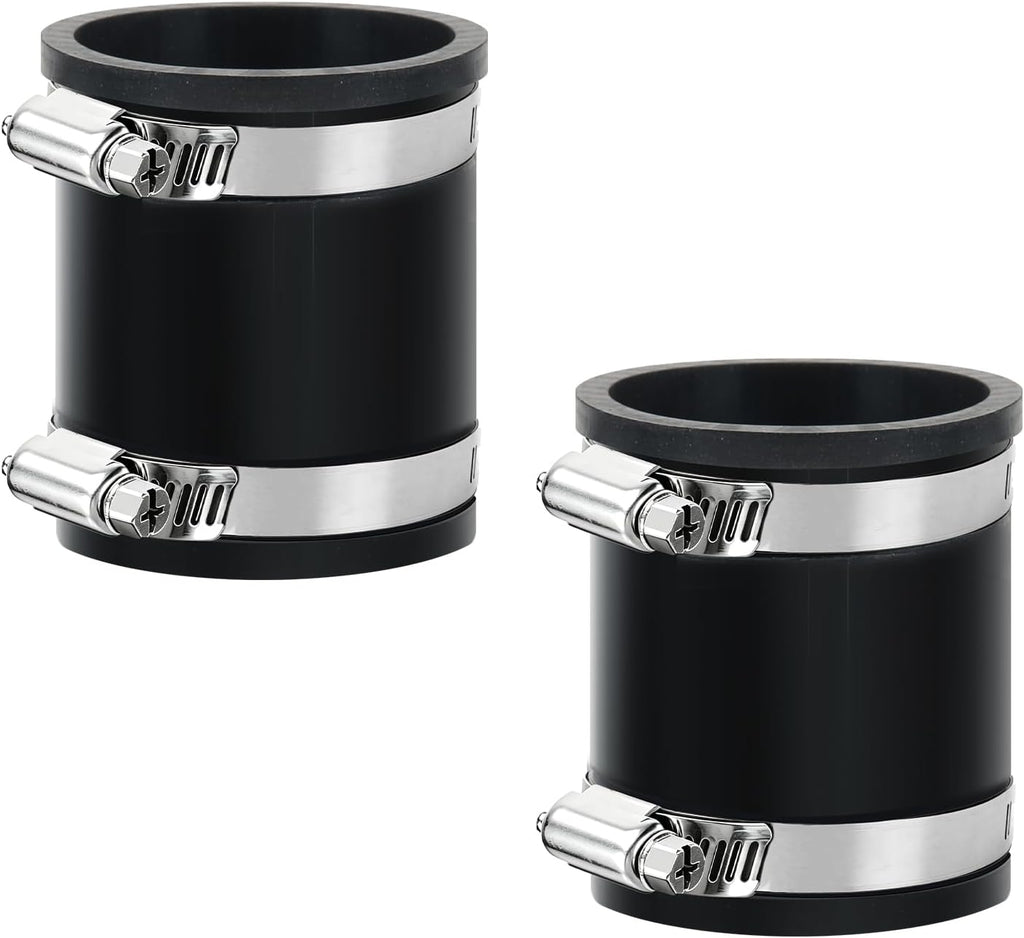 1056-22 2" Flexible PVC Condensate Coupling to Plumbing Condensate Pipe