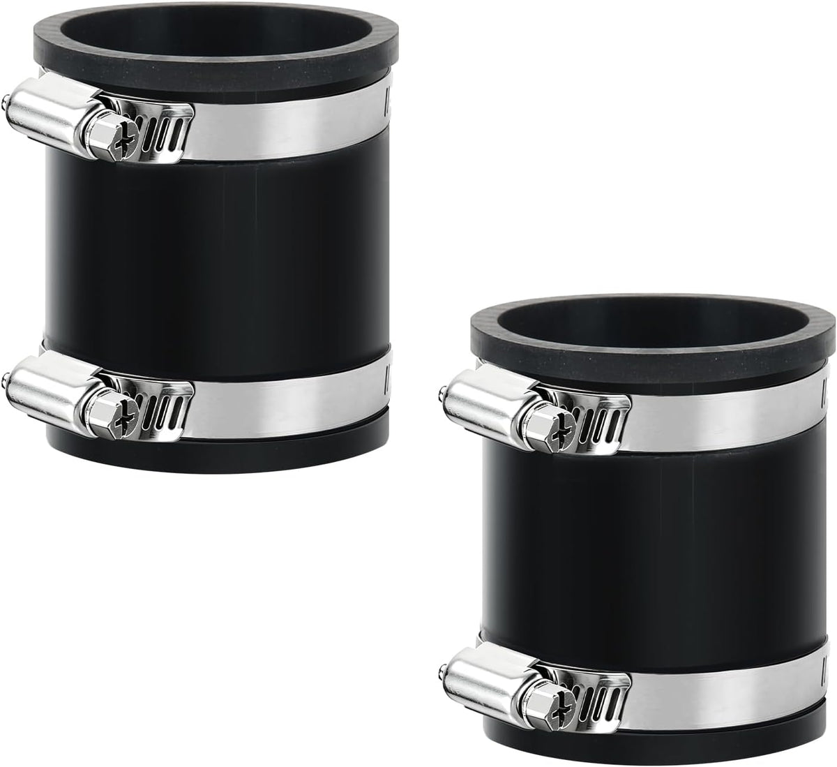 1056-22 2" Flexible PVC Condensate Coupling to Plumbing Condensate Pipe