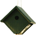 Recycled Plastic Wren House Hunter Ivory