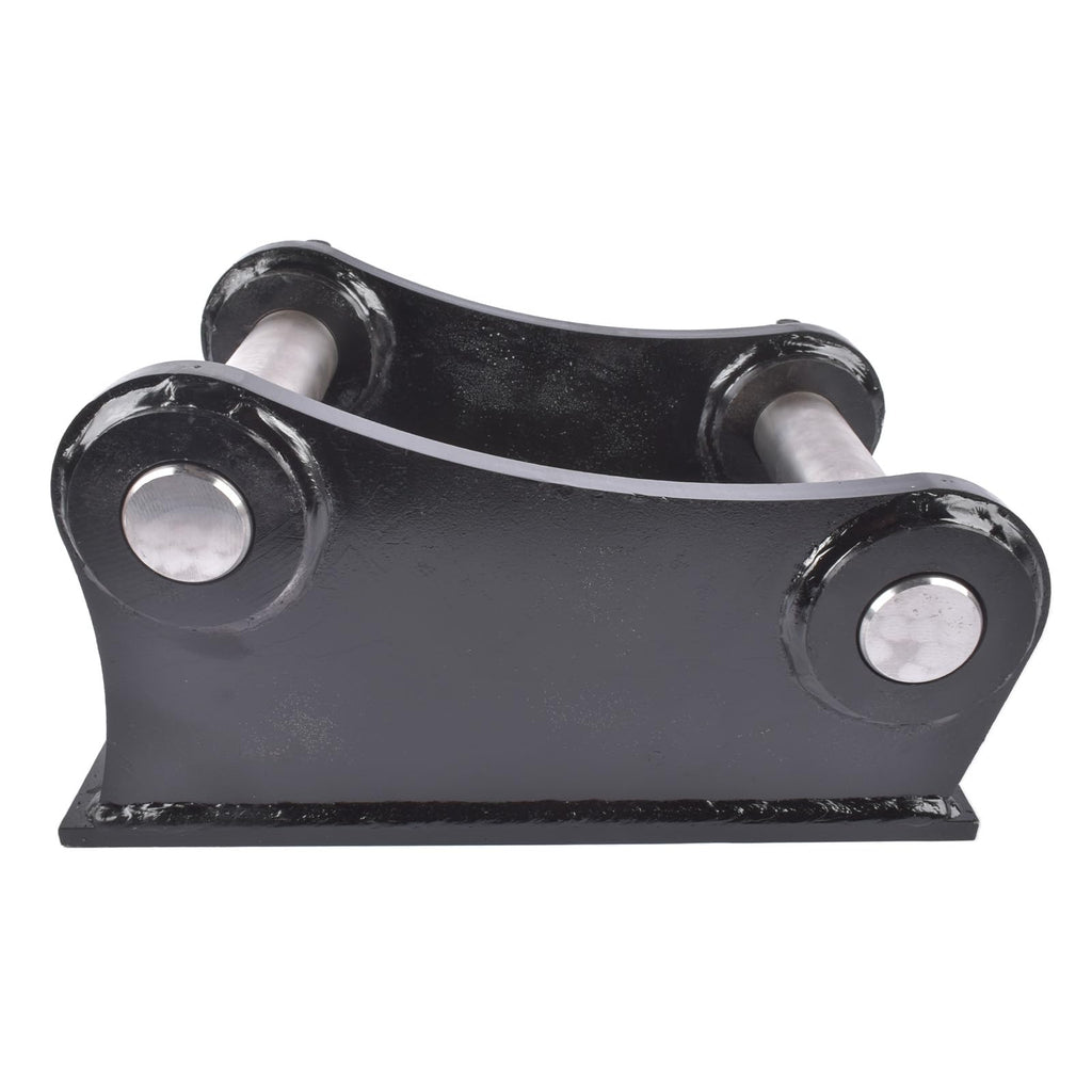 A Pair Bucket Ear Attachment Weld on 45mm 10 1/4" C-C, Compatible with Cat 305 306 Mini Excavator, Heavy-Duty Powder Coated Alloy Steel Bucket Attachment, Mini Excavator Accessories Mustrod