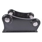A Pair Bucket Ear Attachment Weld on 45mm 10 1/4" C-C, Compatible with Cat 305 306 Mini Excavator, Heavy-Duty Powder Coated Alloy Steel Bucket Attachment, Mini Excavator Accessories Mustrod