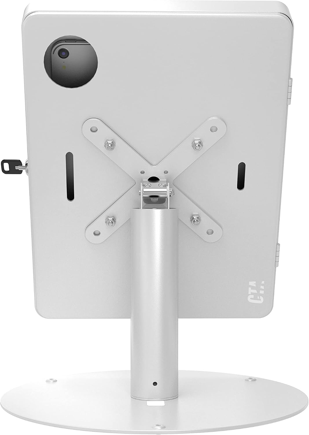 Premium iPad Retail POS Stand – CTA Upscale Tablet Kiosk Stand with 360 Degree Rotation & Locking for Retail