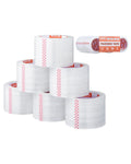Clear Packing Tape, 3 inches Core, 6 Rolls 3 Inches x 65 Yards Packing Tapes, 2.7 Mil Thick, Heavy Duty Packaging