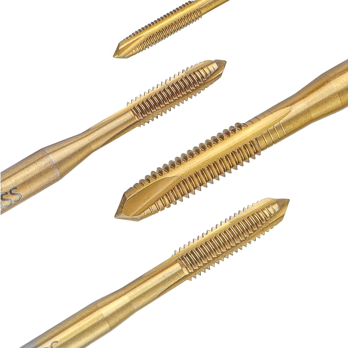 7pcs Spiral Point Thread Tap Set, M2 - M6 Metric Thread Screw Taps