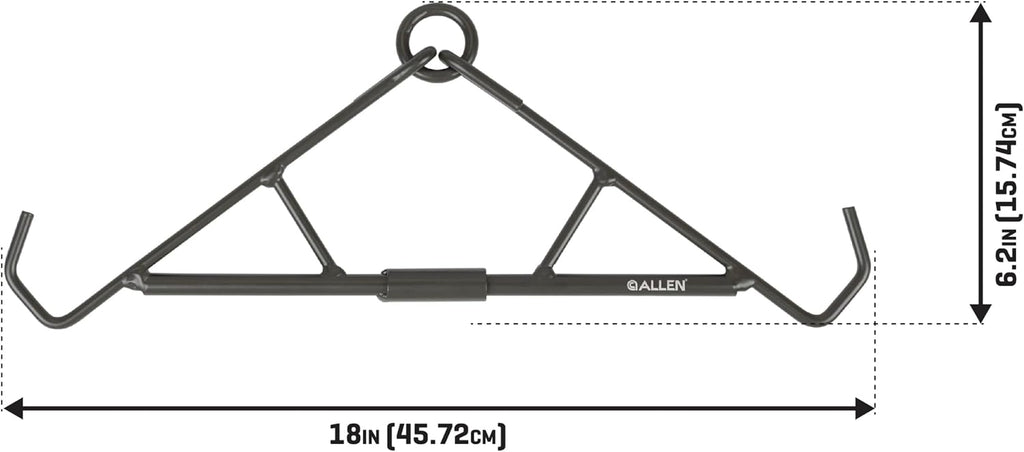 Allen Company Steel Gambrel Frame – Heavy‑Duty Game Hanging Hoist for Deer, Elk, Bear & Antelope – 500lb & 1,200lb