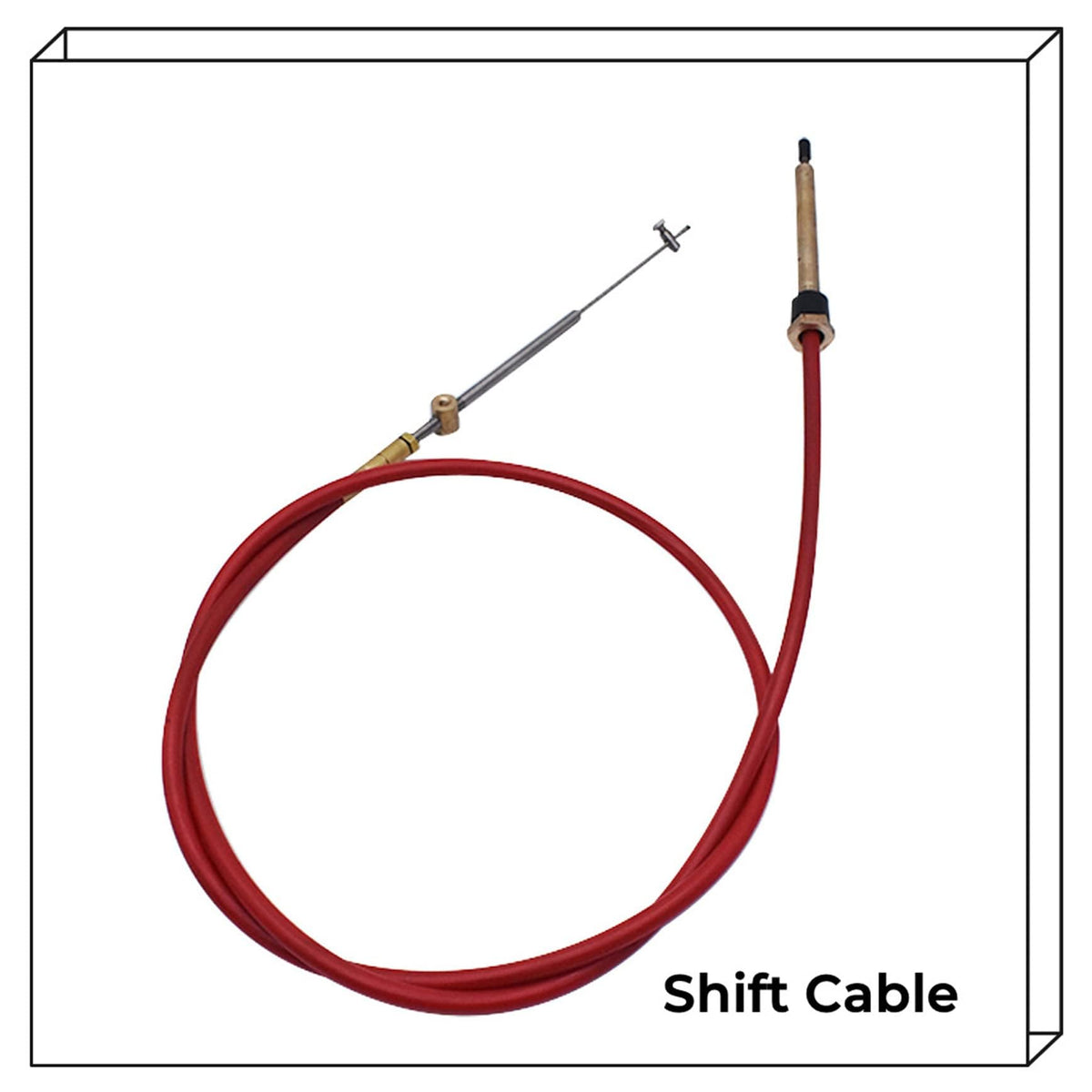 YSMN Shift Cable Kit Assembly Gasket Replacement for OMC Cobra Sterndrive