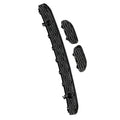 Front Lower Bumper Grille and Tow Hook Cover Compatible with Dodge RAM 1500 2019-2024