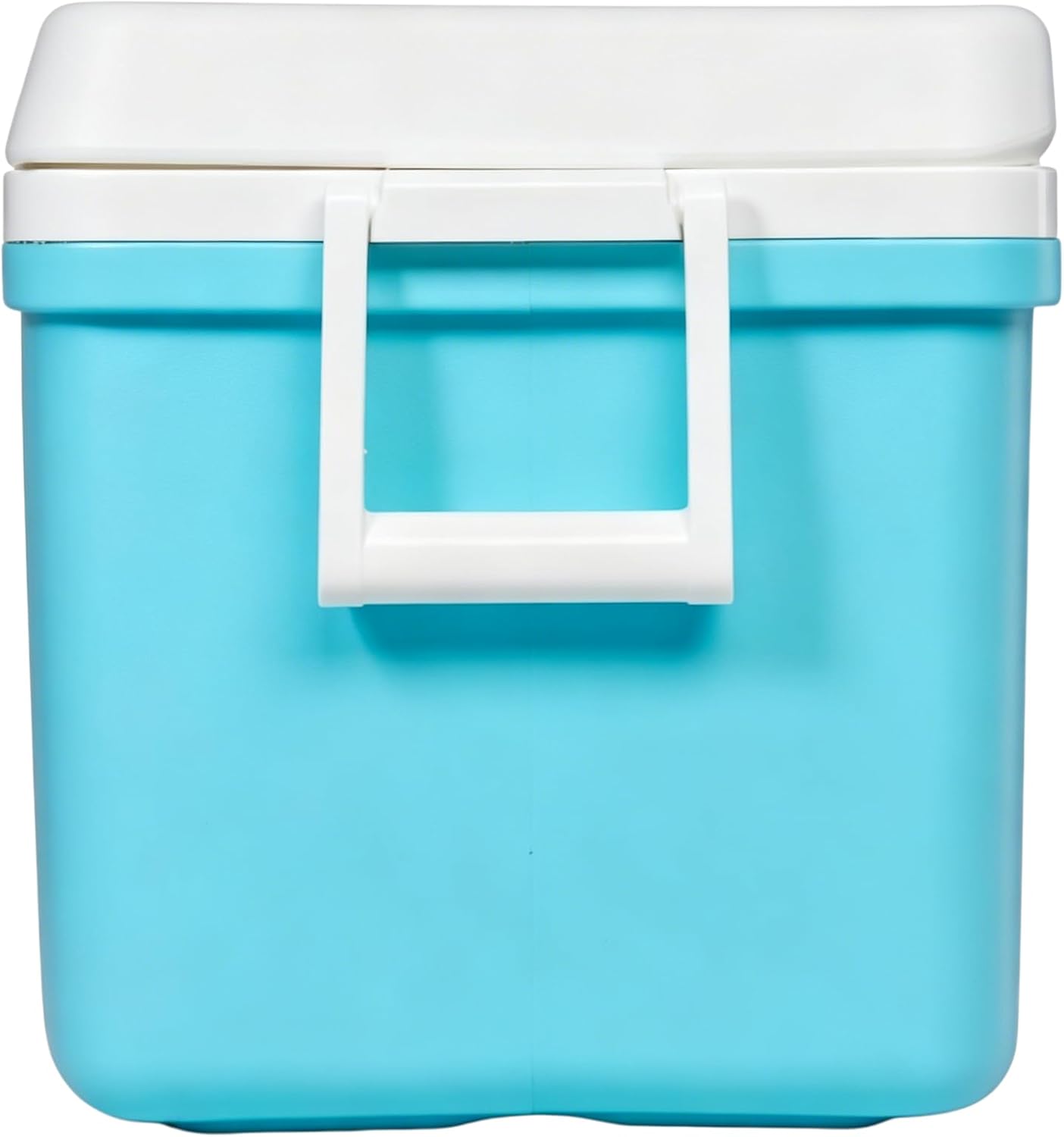 48 Quart Hard-Sided Ice Chest Cooler, Capacity Heavy Duty Ice Chest, Swing-Up Handles, Stain & Odor Resistant, Easy
