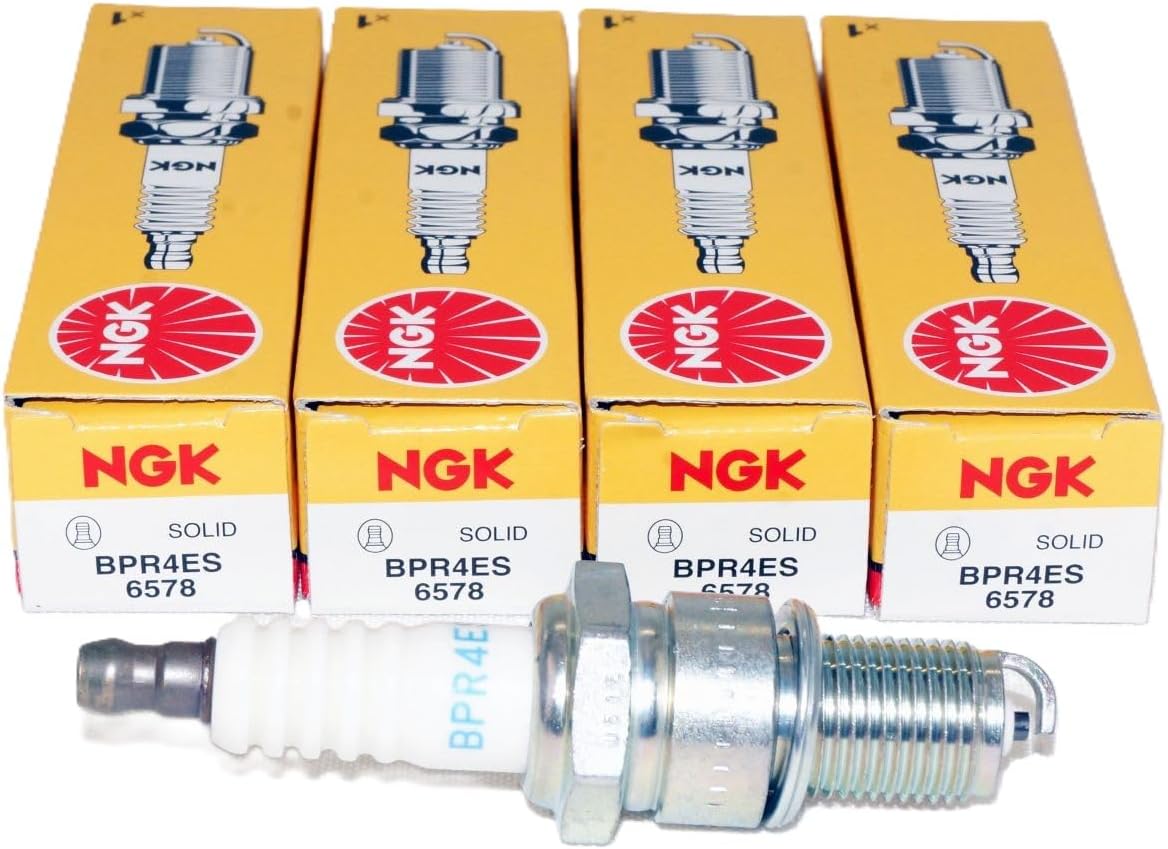 (4-Pack) NGK Spark Plugs BPR4ES (Stock # 6578)