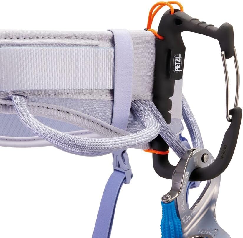Petzl CORAX LT Women's Climbing Harness - Lilac White, X-Small