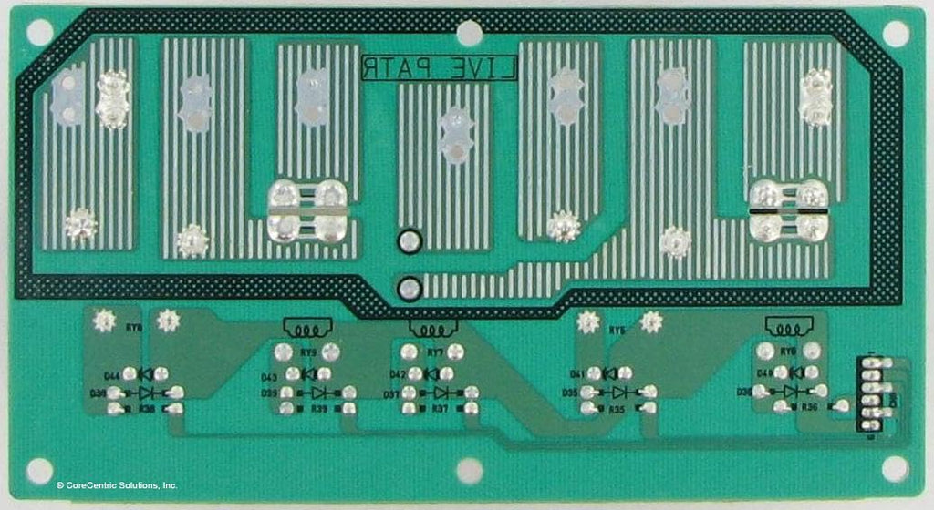 CoreCentric Remanufactured Range Oven Relay Control Board Replacement for LG 6871W1N012B