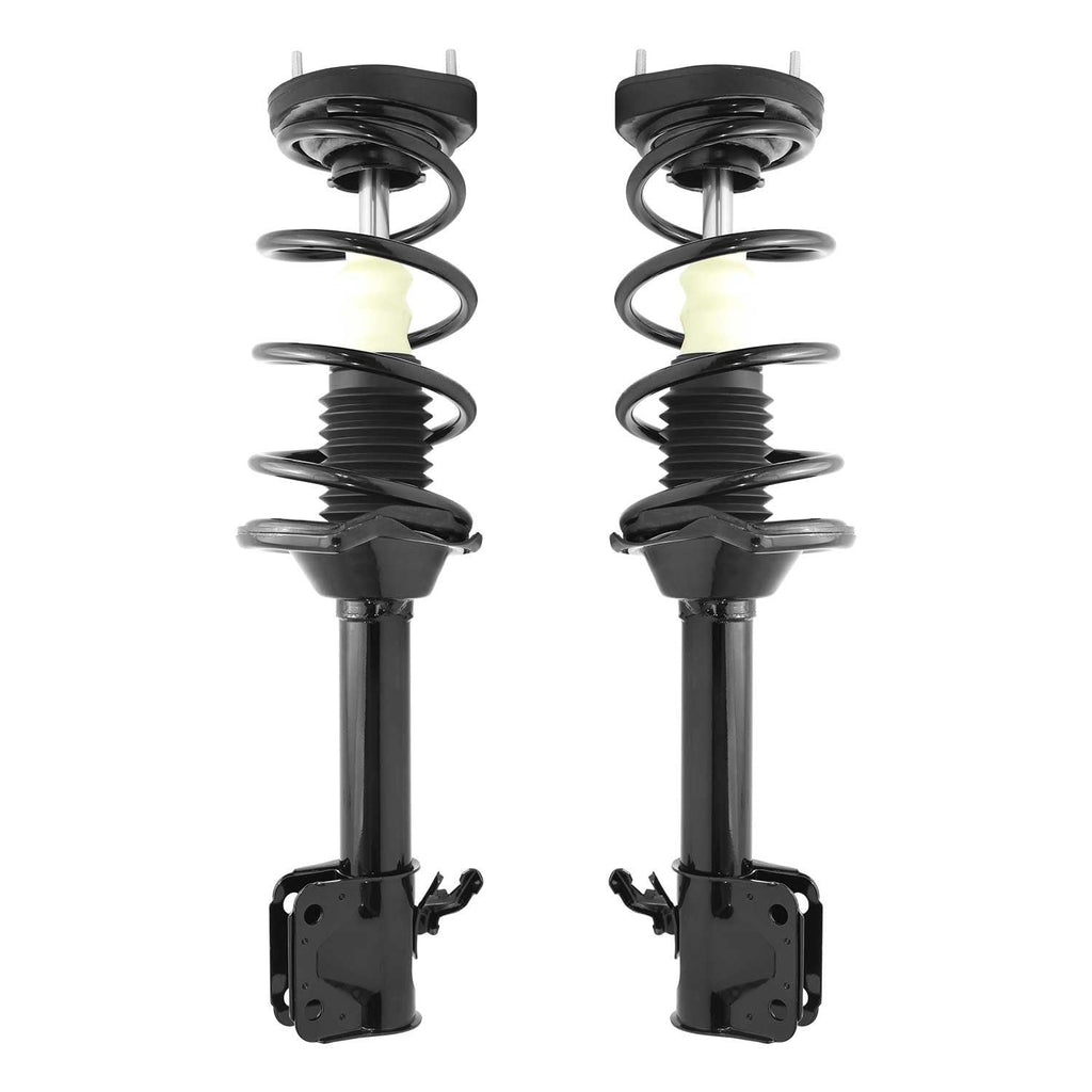 COMPLETESTRUTS Rear Quick Complete Strut Assemblies with Coil Springs Replacement for 2004-2007 Subaru Impreza Sedan (Pair)