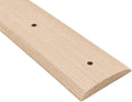 3 FT Unfinished Oak Floor Transition Strip 2 1/2” Wide – Solid Wood Seam Binder for Joining Hardwood, Laminate, or