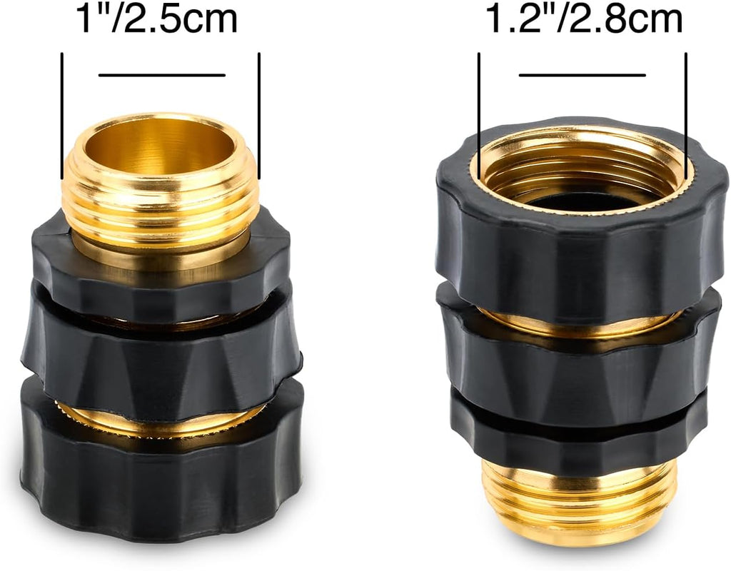 Twinkle Star 3/4 Inch Garden Hose Fitting Quick Connector, 2 Sets