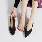 Women's Ballet Flats Comfortable Work Dressy Pointed Toe Shoes