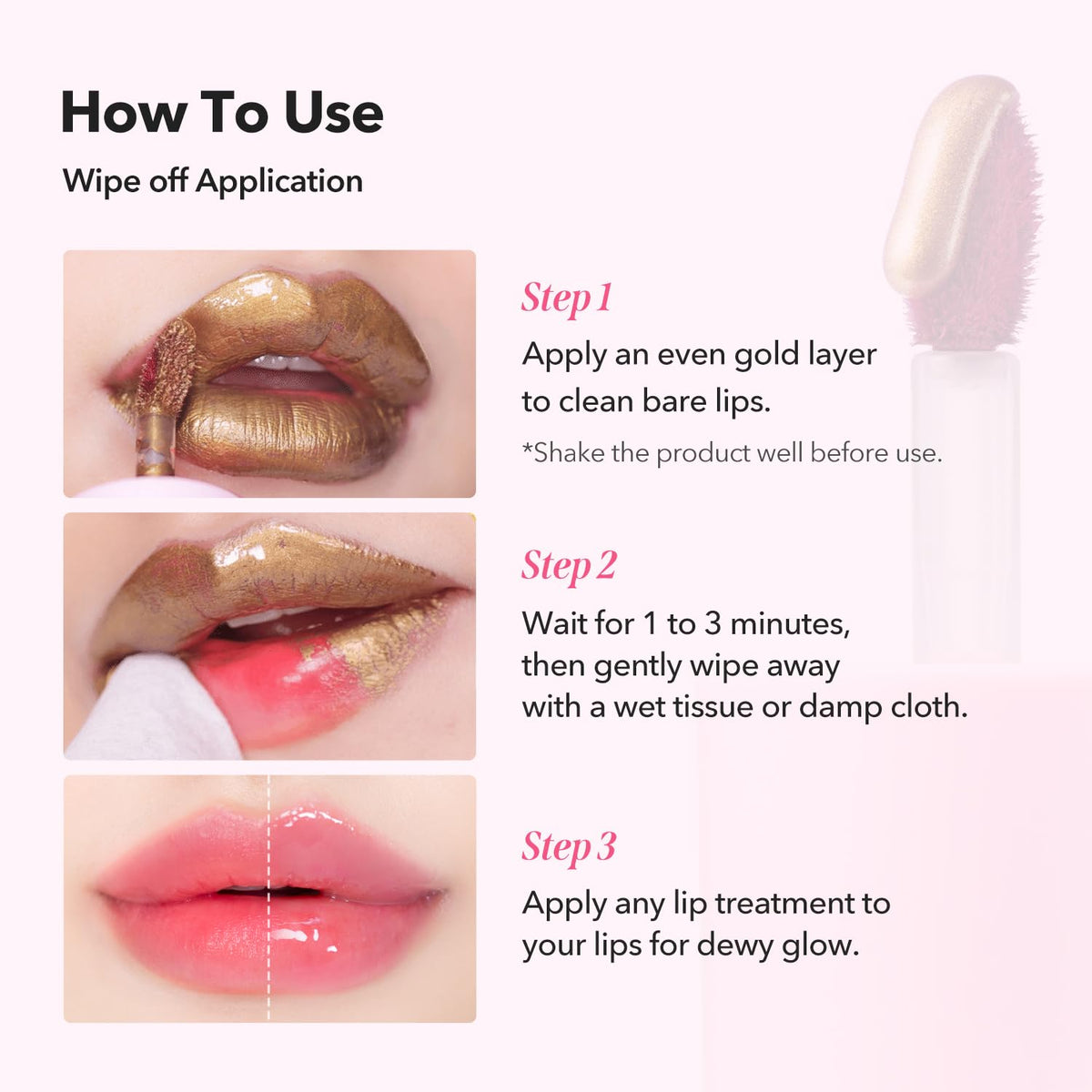 Hero All Day Plumping Lip Stain Rose pink