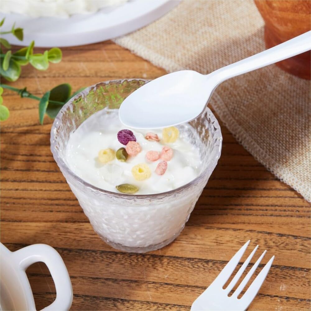 GJO20002 Polypropylene Medium-Weight Spoon, White (Pack of 1,000)
