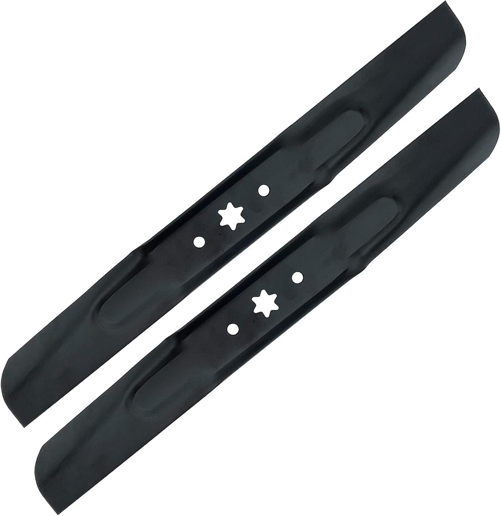 942-04308 942-04308A Mower Blades -2 Blades- High Lift fits for Troy BIlt Bronco Mustang Cub Cade RZT MTD Craftsman with 42" Cutting Deck Replaces 742-04308 742-04312