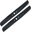 942-04308 942-04308A Mower Blades -2 Blades- High Lift fits for Troy BIlt Bronco Mustang Cub Cade RZT MTD Craftsman with 42" Cutting Deck Replaces 742-04308 742-04312