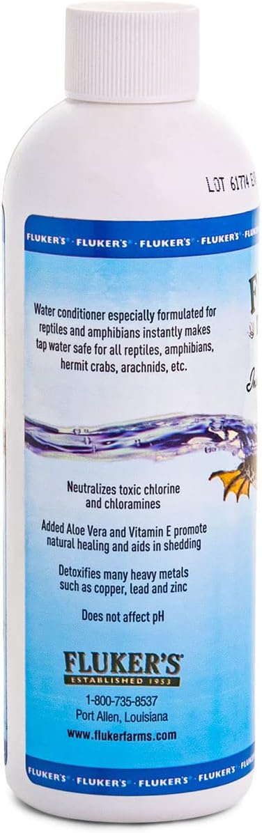 Aloe Dechlorinator Reptile Water Cleaner, 8 oz