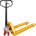 Manual Pallet Jack – Narrow Heavy Duty Truck Lift, 5500 lbs Capacity, 48" L x 21" W Forks, Durable PU Wheels for