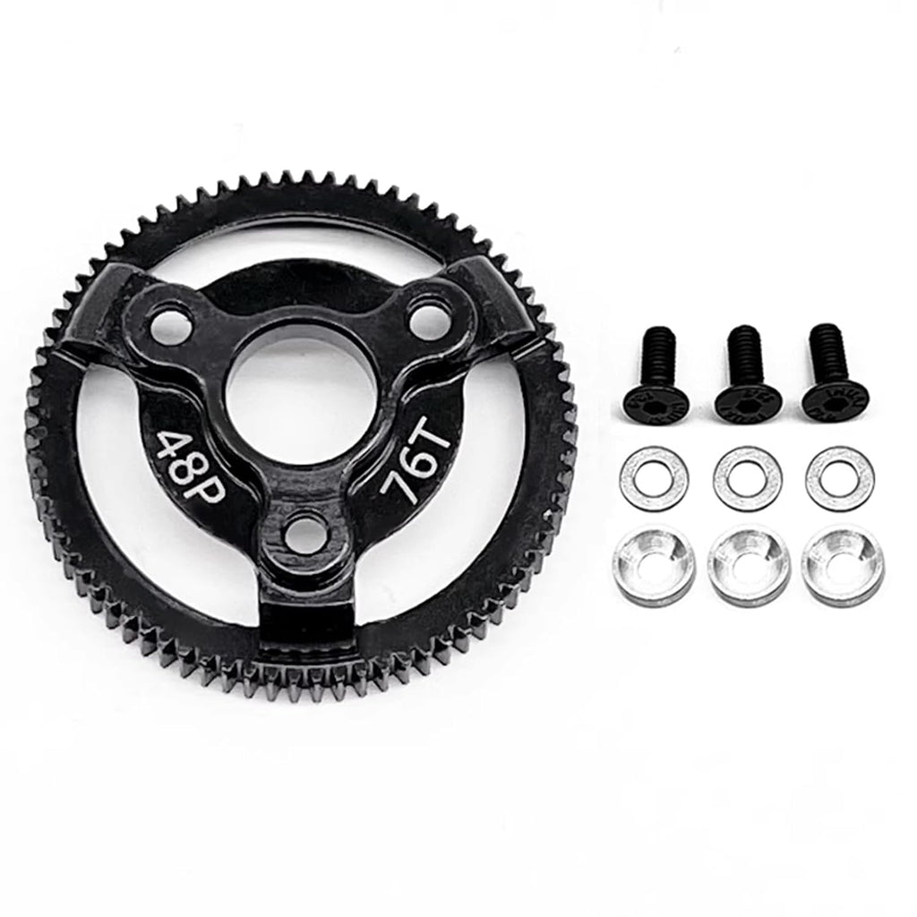 76T 48P Hardened Steel Spur Gear for Traxxas Slash Stampede Rustler 2WD