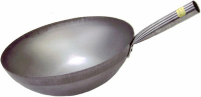 14" Hong Kong Style Steel Wok Kitchen Supply