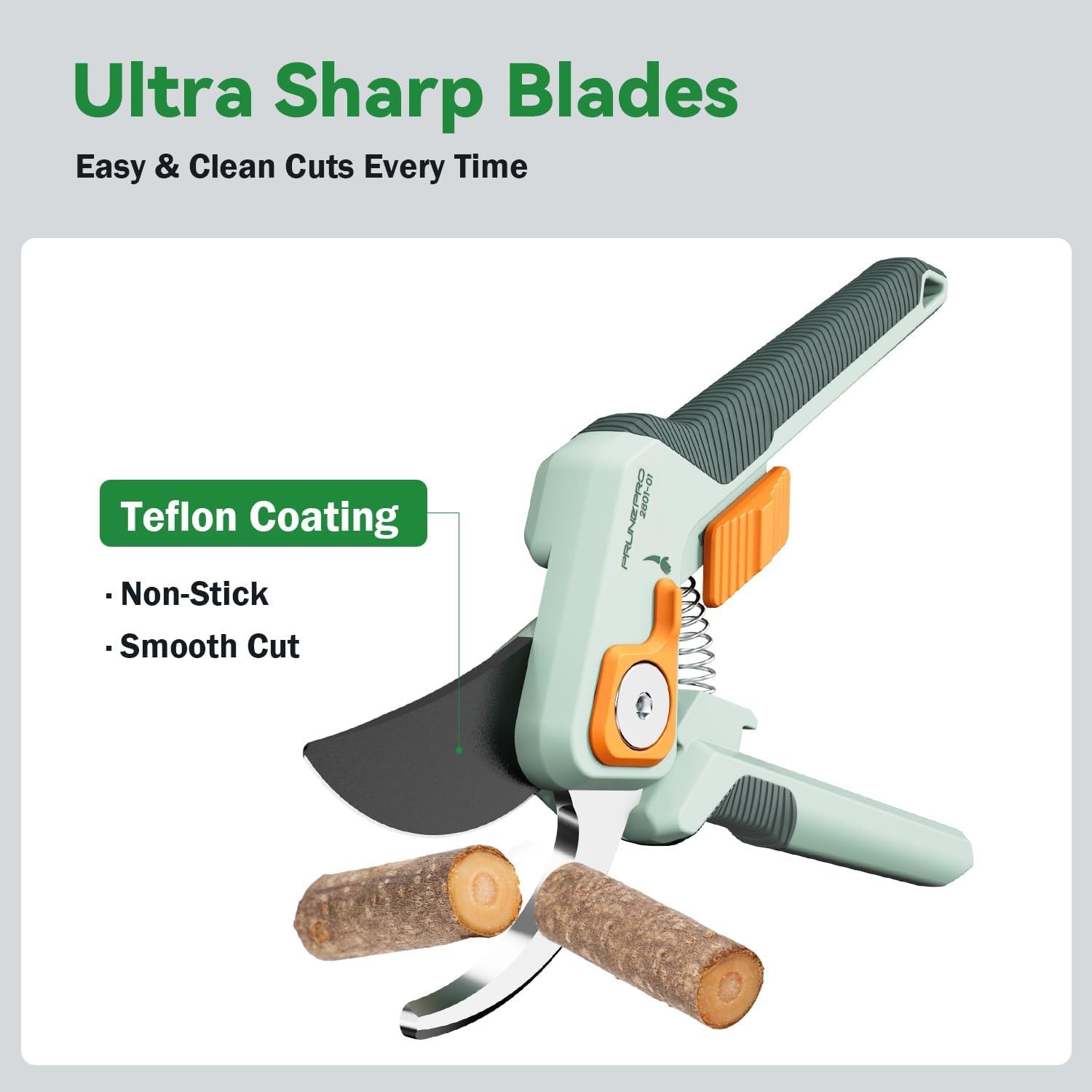 Pruning Shears for Gardening Professional Bypass Hand Pruner Up to 1 Inch Cut Capacity Sharp Stainless Steel Blade