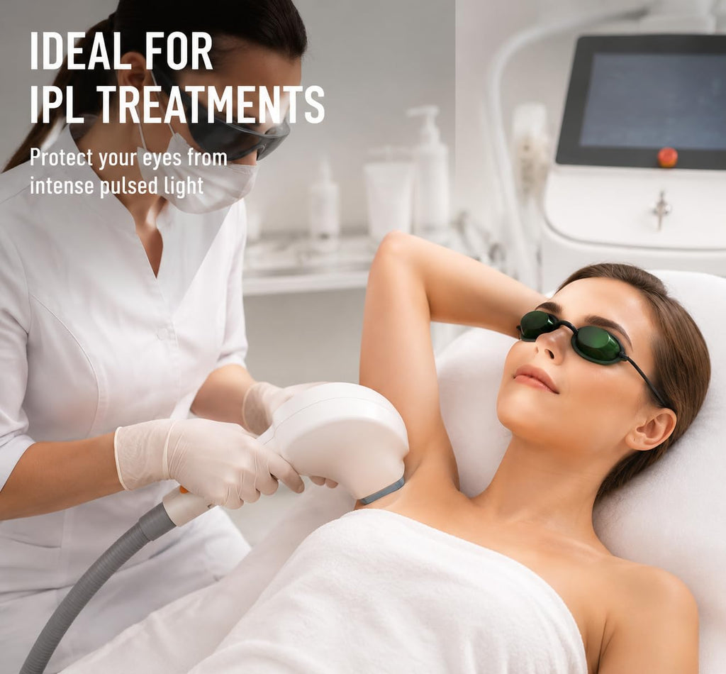 OPT/IPL Laser Protective Glasses Goggles for Photon Beauty Red Light Therapy Device