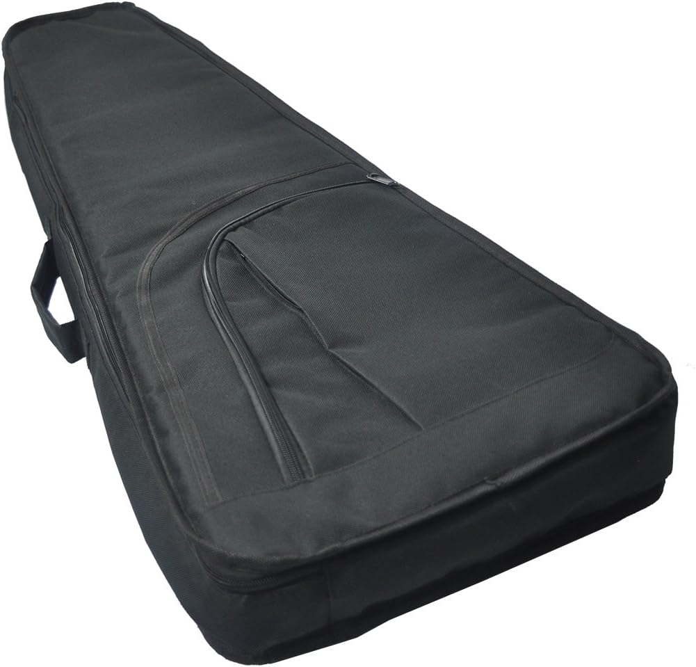 Mini Strat Gig Bag - 10mm Padding & Shoulder Strap - Black