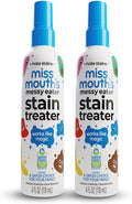 Messy Eater Stain Treater Spray - 4oz 2 Pack Stain Remover - Newborn & Baby Essentials - No Dry Cleaning Food