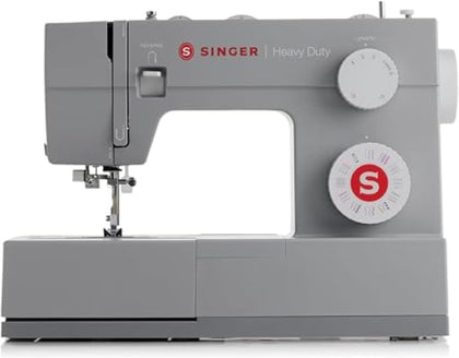 4432 (Grey) High Speed Heavy Duty Sewing Machine + Accessory Kit | 32 stitches deliver 110 applications, 50% more