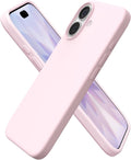 Compatible with iPhone 17 Case 6.3, Slim Liquid Silicone 3 Layers Full Covered Soft Gel Rubber Phone Case Protective