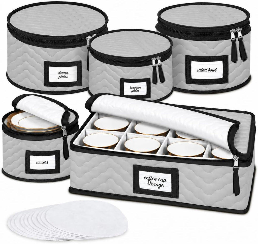 China Storage Containers 5-Piece Set Moving Boxes, Quilted