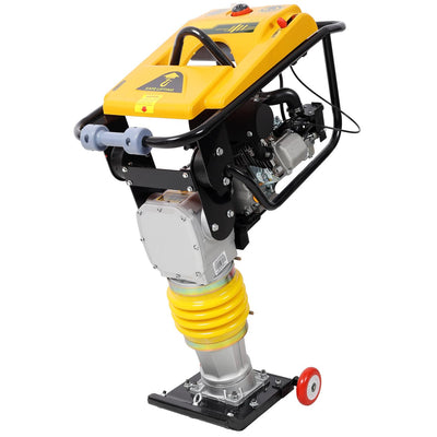 7HP Gas Engine Powered Tamper Rammer Jumping Jack Compactor, Walk-Behind Jumping Jack Compactor Gas Powered