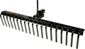 Impact Implements 62" Agricultural Landscape Rake for ATV/UTV/Tractor | Featuring spring steel tines that will not